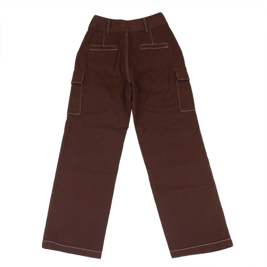 CTNMB Cotton Cargo Pants - Burgundy