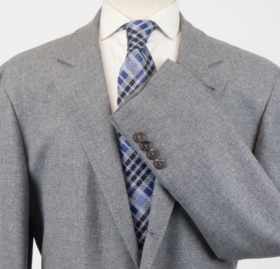 Cashmere Blend 3/2 Button Sport Coat - Gray