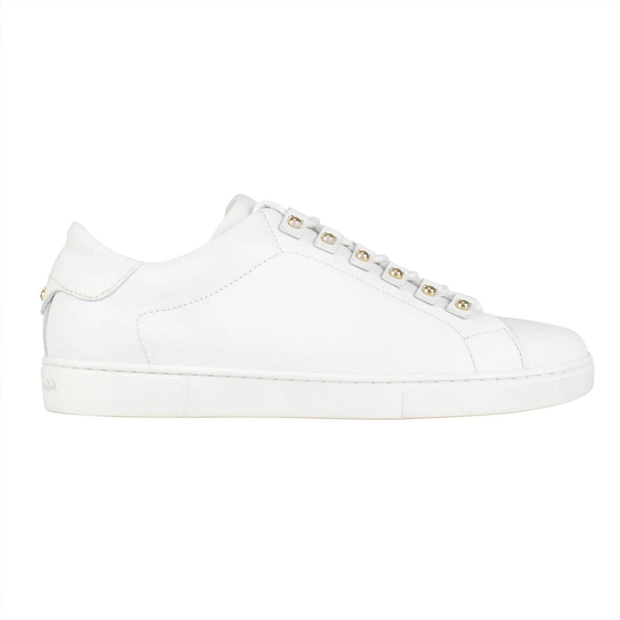 Vulcano Leather Sneakers - White