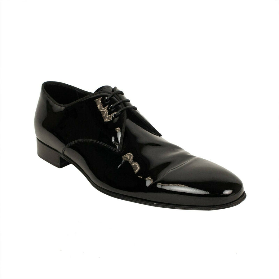 Leather Oxford Shoes - Black