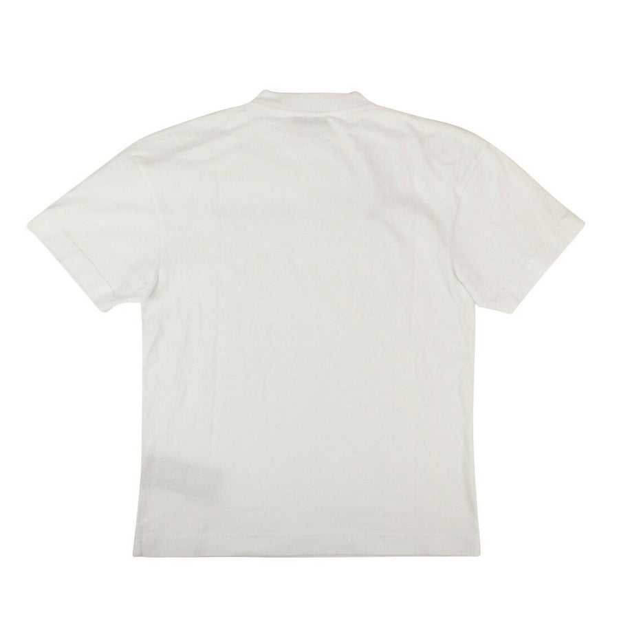 Cotton Basic Short Sleeve T-Shirt - White