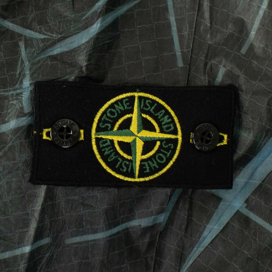 Paper Poly Si House Check Grid Jacket - Blue