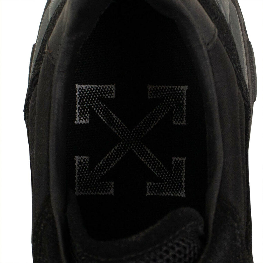 Suede Arrow Running Sneakers - Black