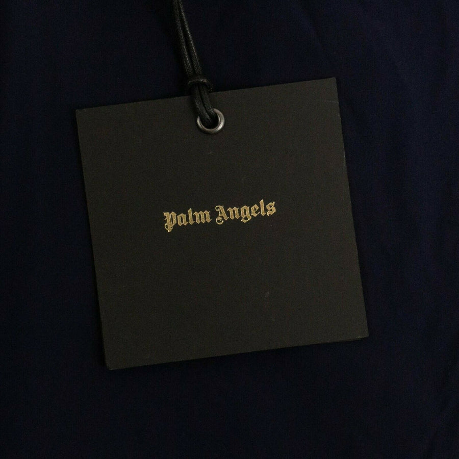 Exclusive Logo Print Track Pants -  Navy Blue