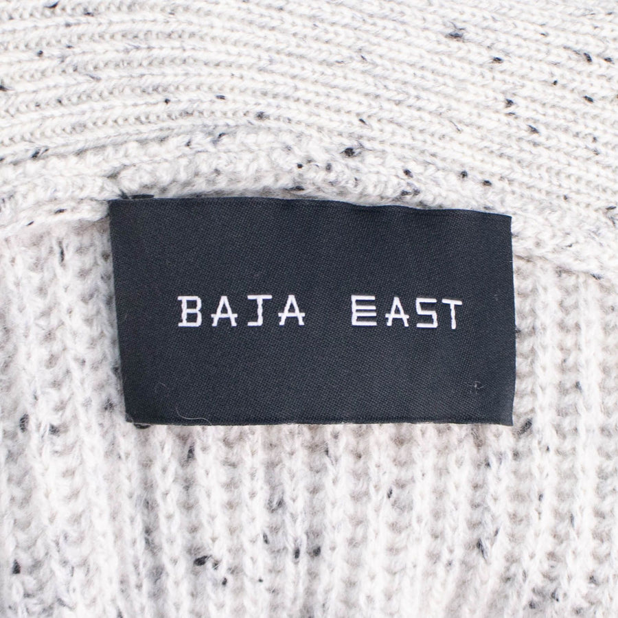 Rib Knit Cardigen - Light Gray