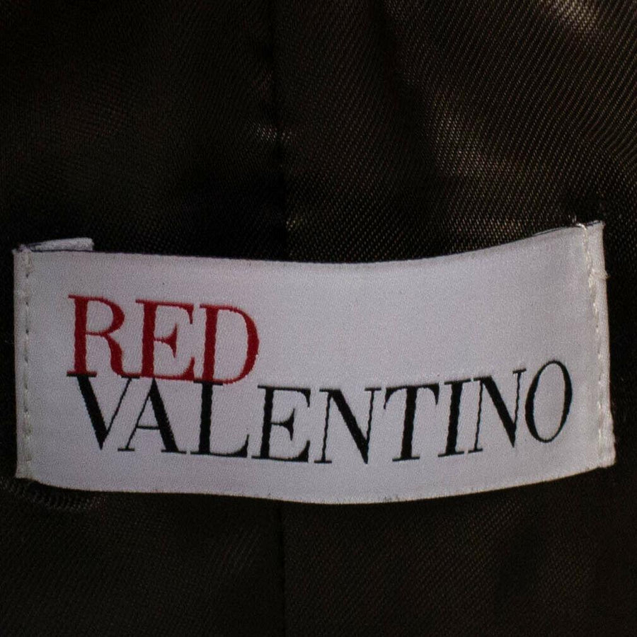 Big Star Design Leather Biker Jacket - Red / Black