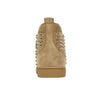 Men's Louis Flat Spiked Suede Sneaker - Tan