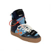 'Off Court' High Top Sneakers - Blue