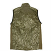 Quilted Zip Up Gilet Vest - Olive Green