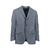 Drop 7 3 Roll 2 Button Trim Fit Wool Suit - Blue