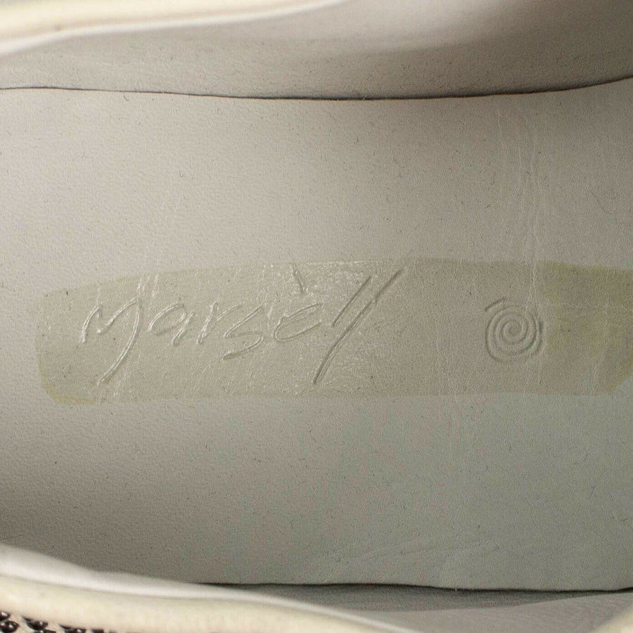 Colteldino Sheep Skin Leather Flats - White