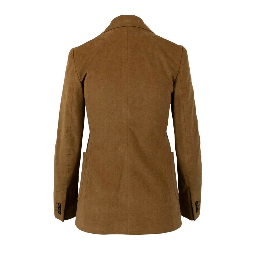 Corduroy Tailored Blazer - Camel