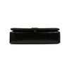 Leather Quilted Horseferry Print Lola Shoulder Bag - Black