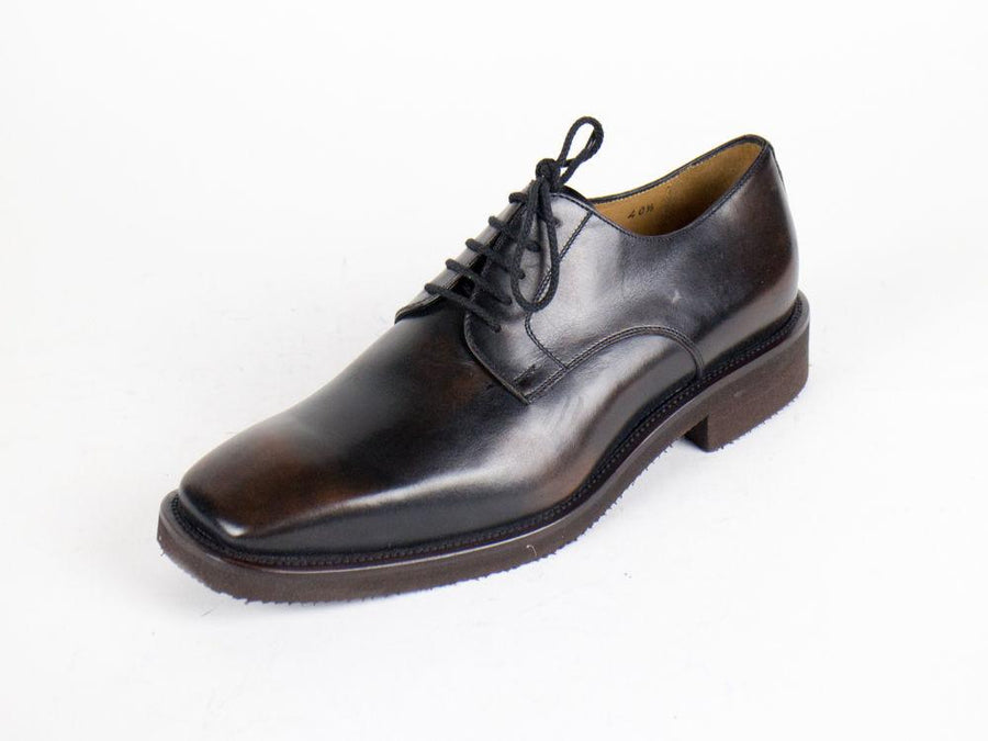Letaher Lace Up Oxfords - Brown