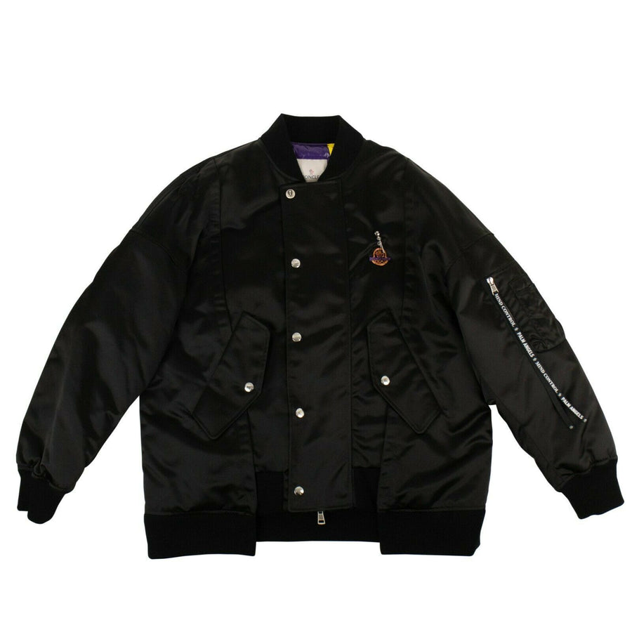 PALM ANGELS X MONCLER Bomber Jacket - Black