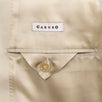 Drop 7 Cotton 3 Roll 2 Button Slim/Trim Fit Suit - Tan