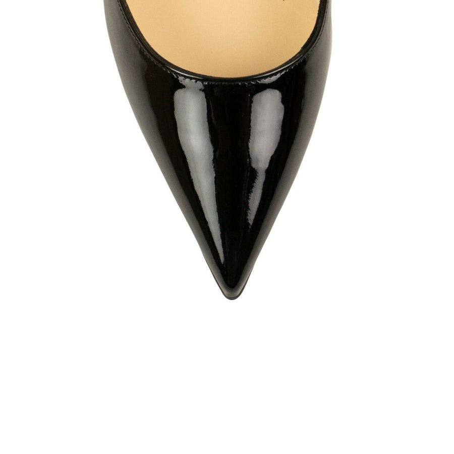 'So Kate' 120mm Leather Heels - Black