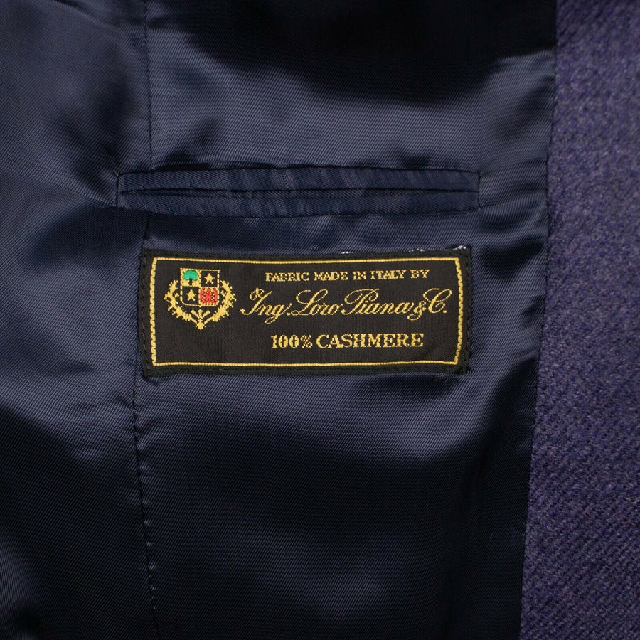 Drop 6 3 Roll 2 Button Cashmere Sport Coat - Purple