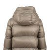 Seritte Down Filled Quilted Puffer Coat - Tan