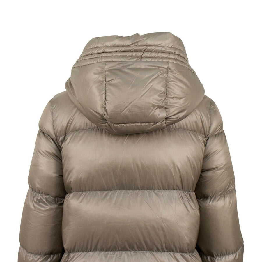 Seritte Down Filled Quilted Puffer Coat - Tan