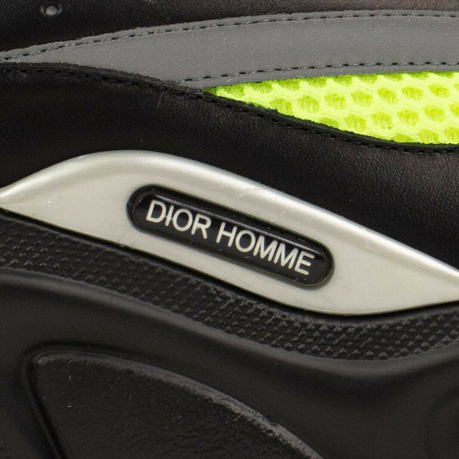 Technical Knit 'B22' Low-Top Sneakers - Black