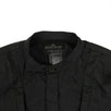 'Shadow Project' Cotton Button Down Shirt - Black
