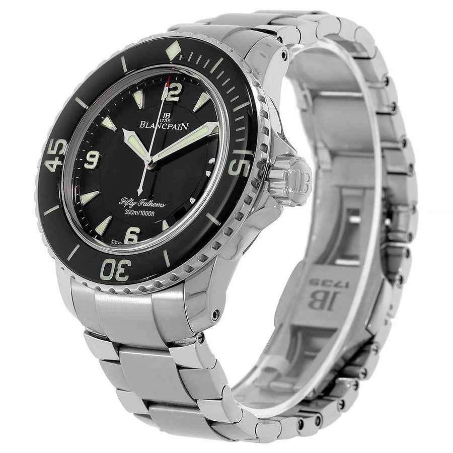 Blancpain Fifty Fathoms, Steel Unidirectional Bezel 45MM Diver 5015-1130( PRE-OWNED)