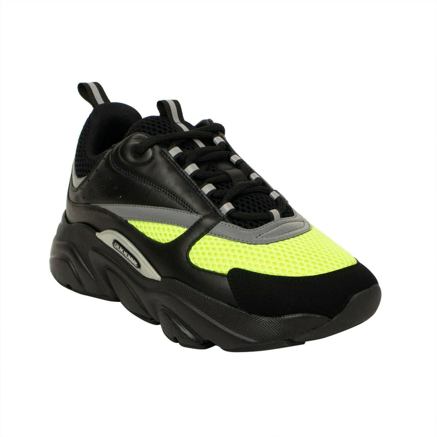 Technical Knit 'B22' Low-Top Sneakers - Black