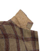 Drop 8 Plaid Silk Blend Two Button Sport Coat - Brown