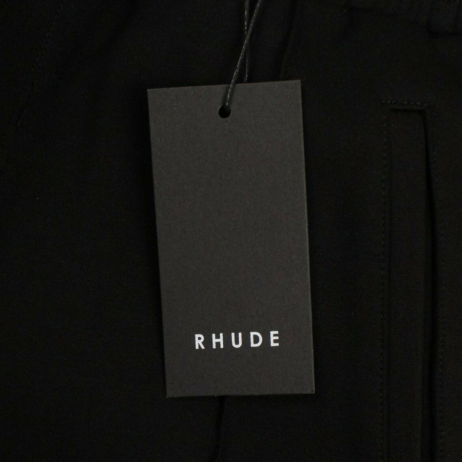 Side Stripe Tuxedo Pants - Black