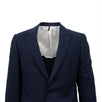 Drop 10 Houndstooth 2 Button Wool Blend Sport Coat - Navy Blue