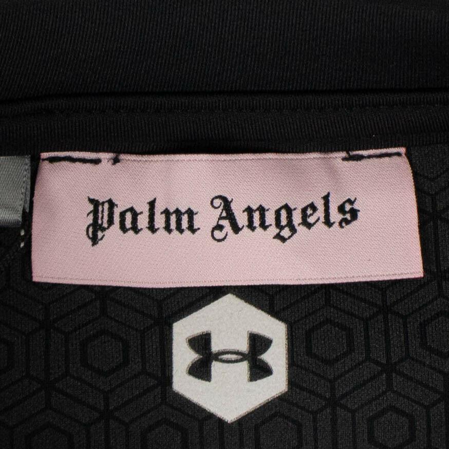 PALM ANGELS x UNDER ARMOUR Loose Crew Neck Sweater - Black
