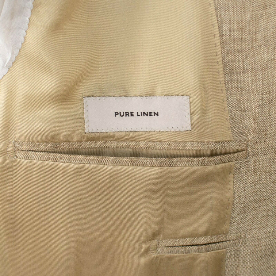 Drop 8 Two Button Linen Sport Coat - Tan