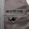 Drop 7 Striped Wool Double Breasted Slim/Trim Fit Suit - Gray
