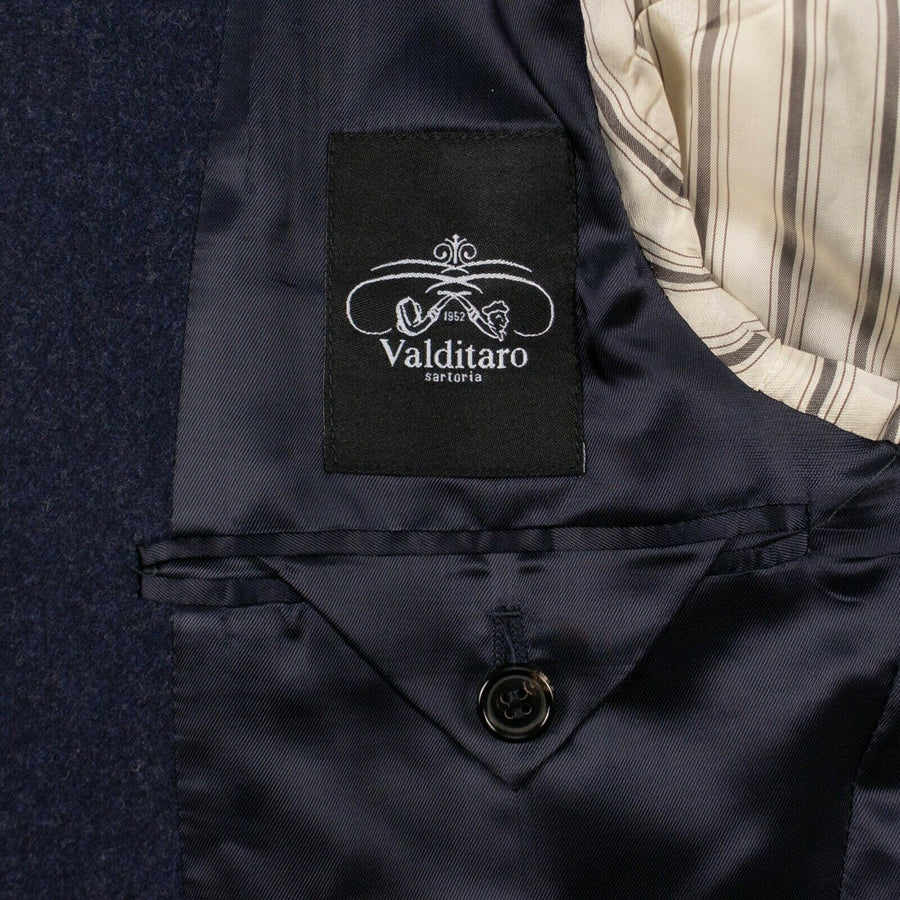 Drop 6 3 Roll 2 Button Wool Sport Coat - Navy Blue