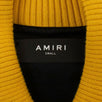 Silk Varsity Baseball Loose Bomber Jacket - Yellow