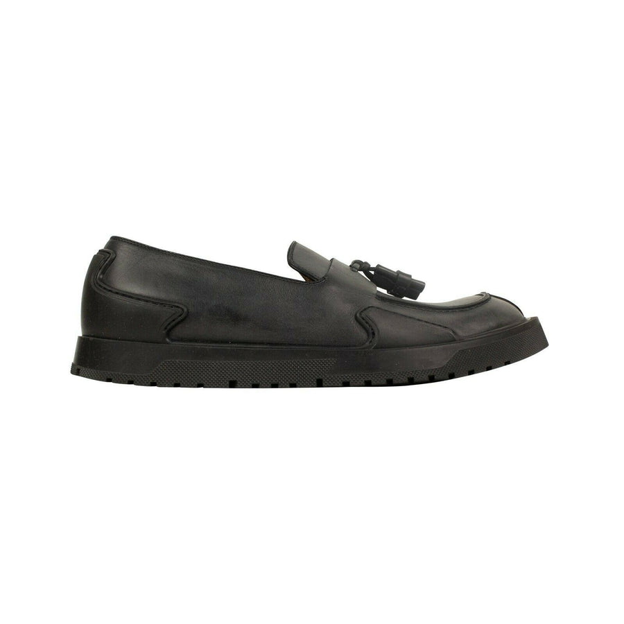 Leather 'Loafer Shoes - Black