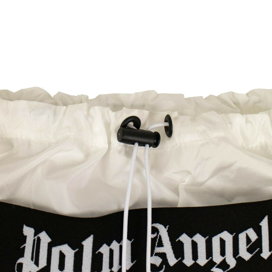 Off-Shoulders Logo Band T-Shirt - White