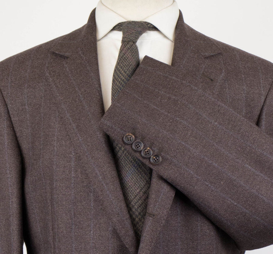Cashmere Blend 3/2 Button Sport Coat - Brown