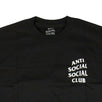 Cotton Cherry Blossom 'ASSC' T-Shirt - Black