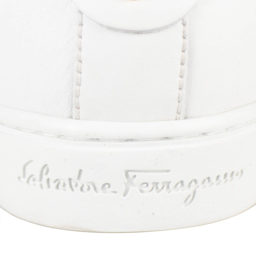 Vulcano Leather Sneakers - White