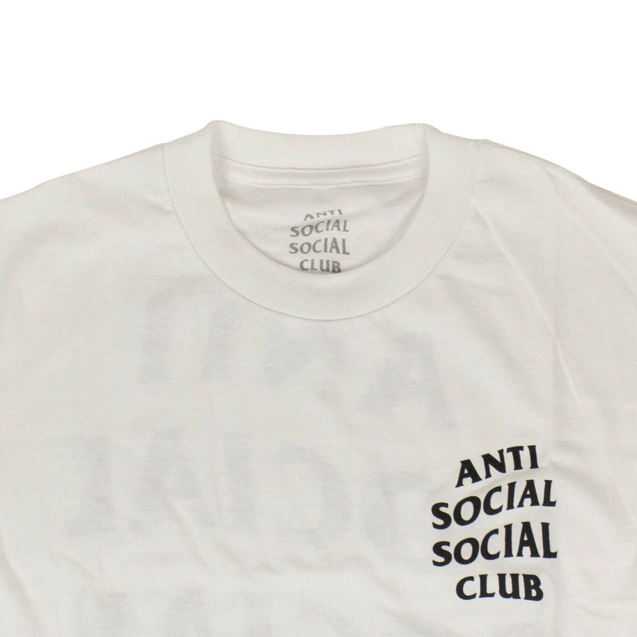 Cotton 'ASSC' Black Logo T-Shirt - White