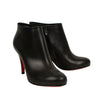 'Belle' Leather Ankle Boots - Black