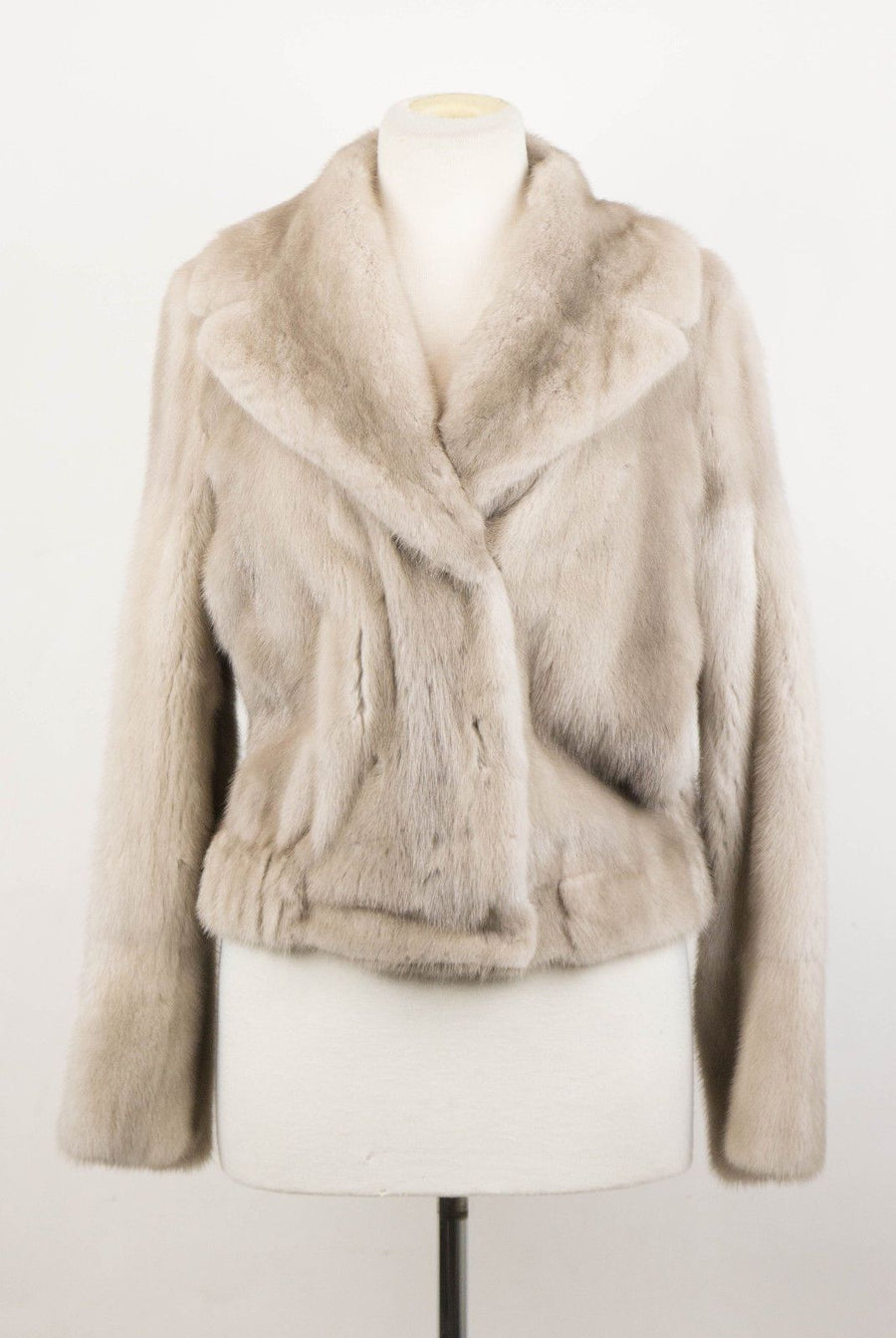 Mink Fur Jacket - Gray