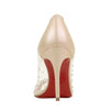 Sucre Glace PVC 85mm Pumps - Gold