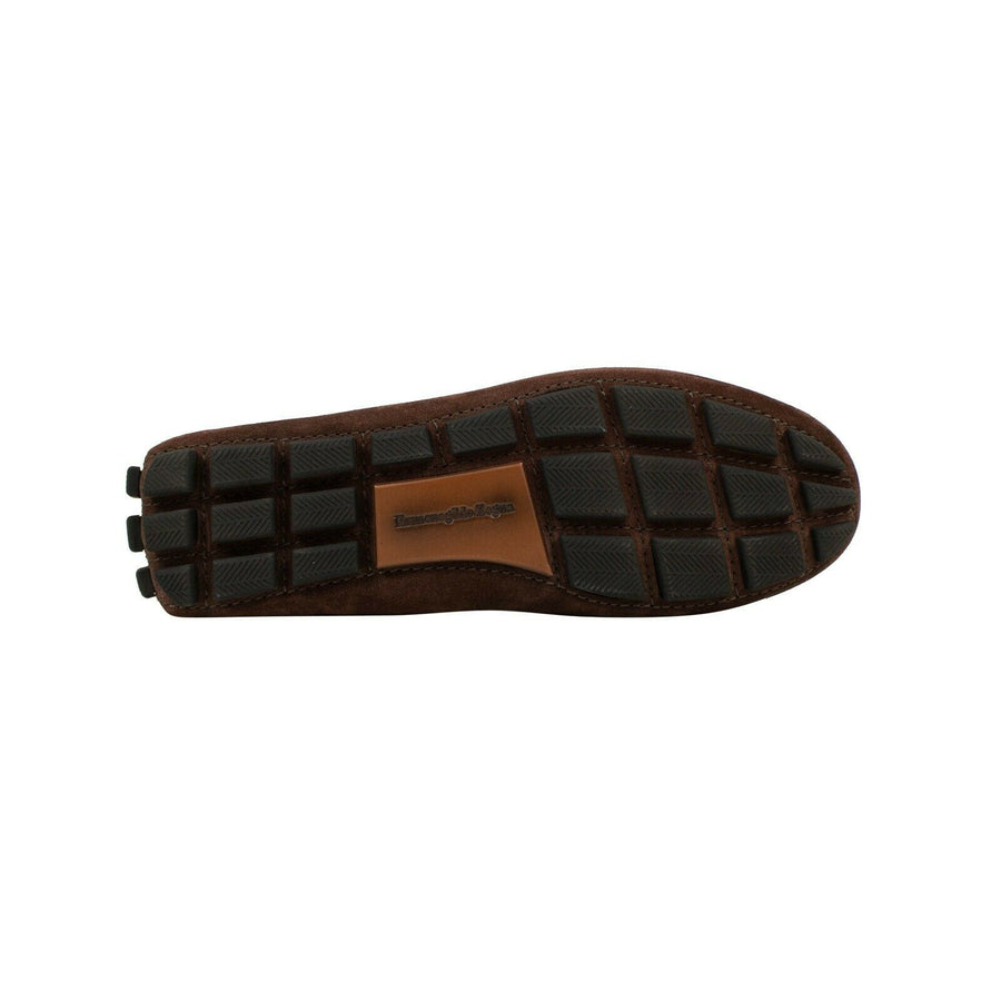 Suede Morris New Driver Shoe - Brown