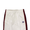 Polyester Side Stripe Track Pants - White