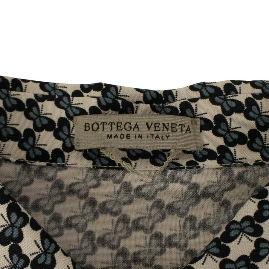 Butterfly Print Shirt - Ivory