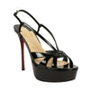 Veracite Patent 130mm Sandal Pumps - Black