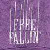 Free Fallin Perfect Crew Neck Pullover Sweater - Acid Purple